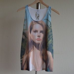 Lana Del Rey Paradise Concert Tank Top